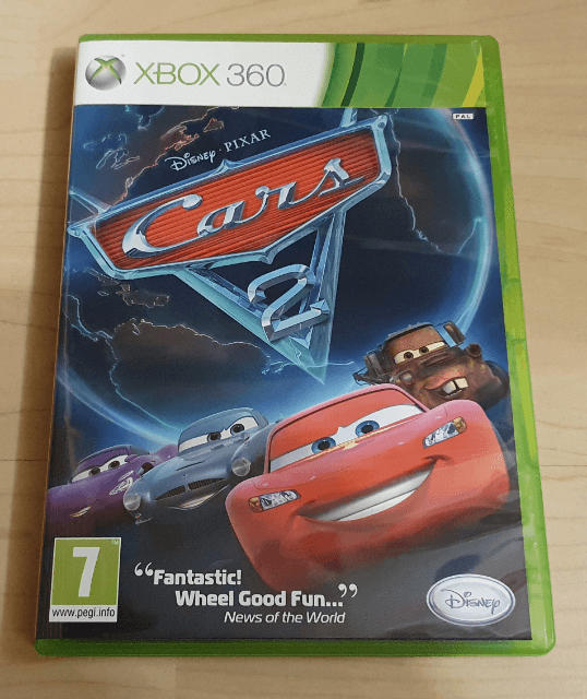 Cars 3 box art for Xbox 360
